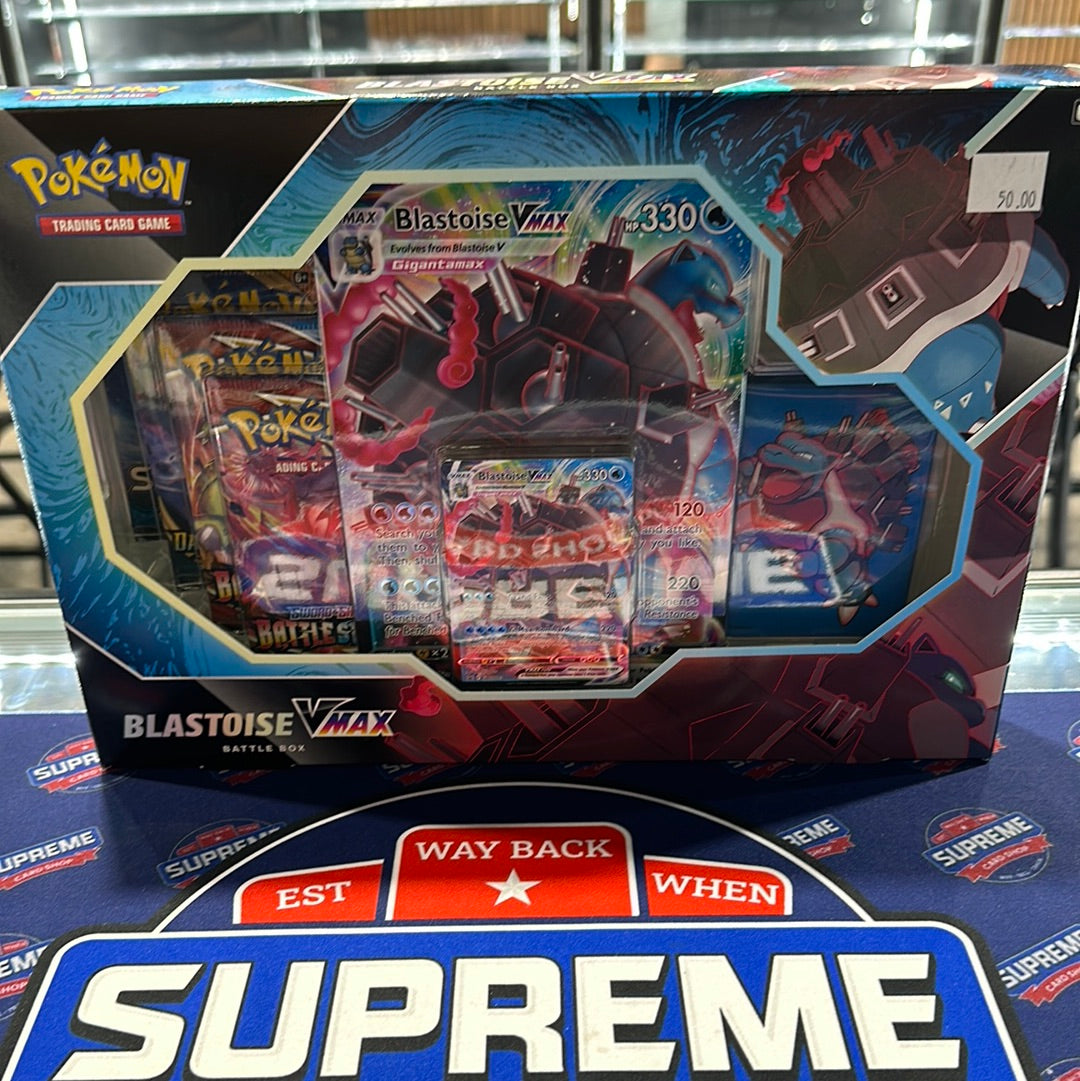 Pokemon Blastoise V Max Battle Box