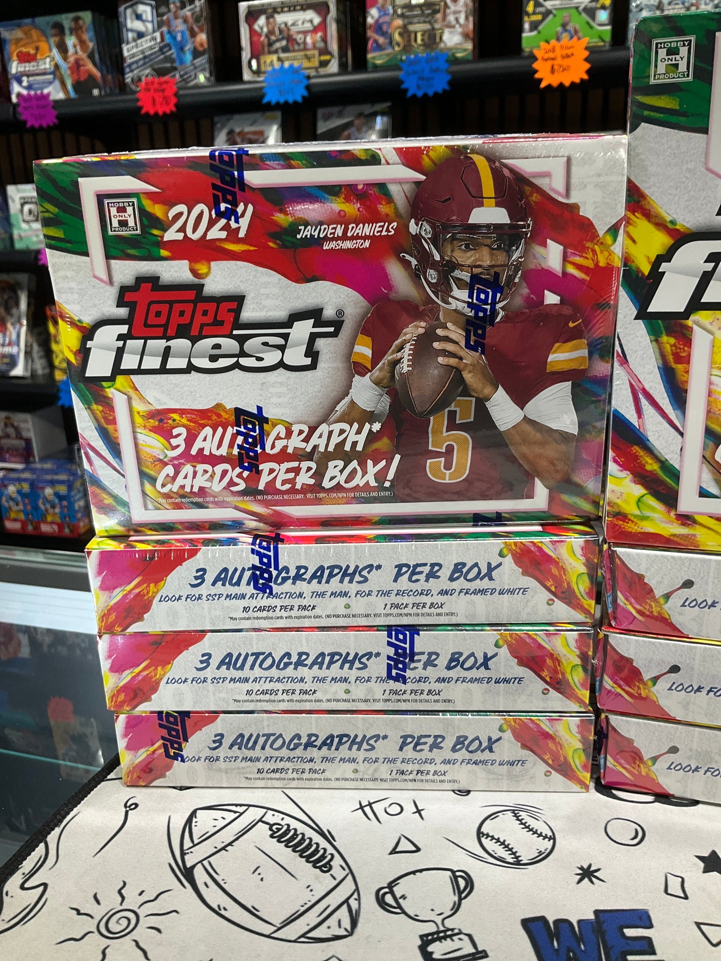 2024 Topps Finest Football Breakers Delight Box