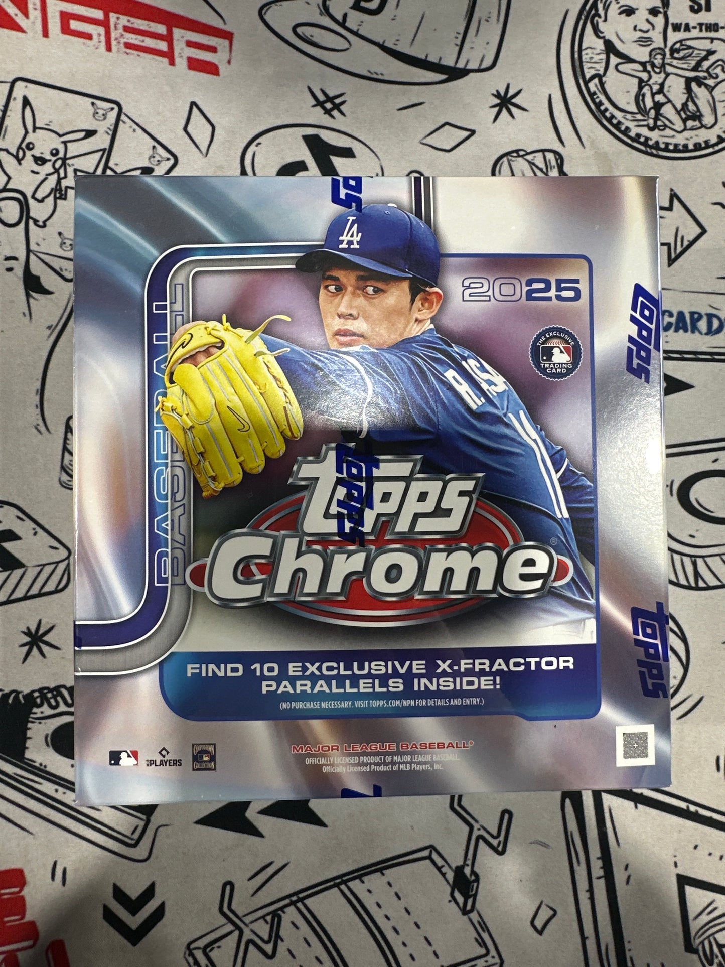 2025 Topps Chrome MLB Mega Box