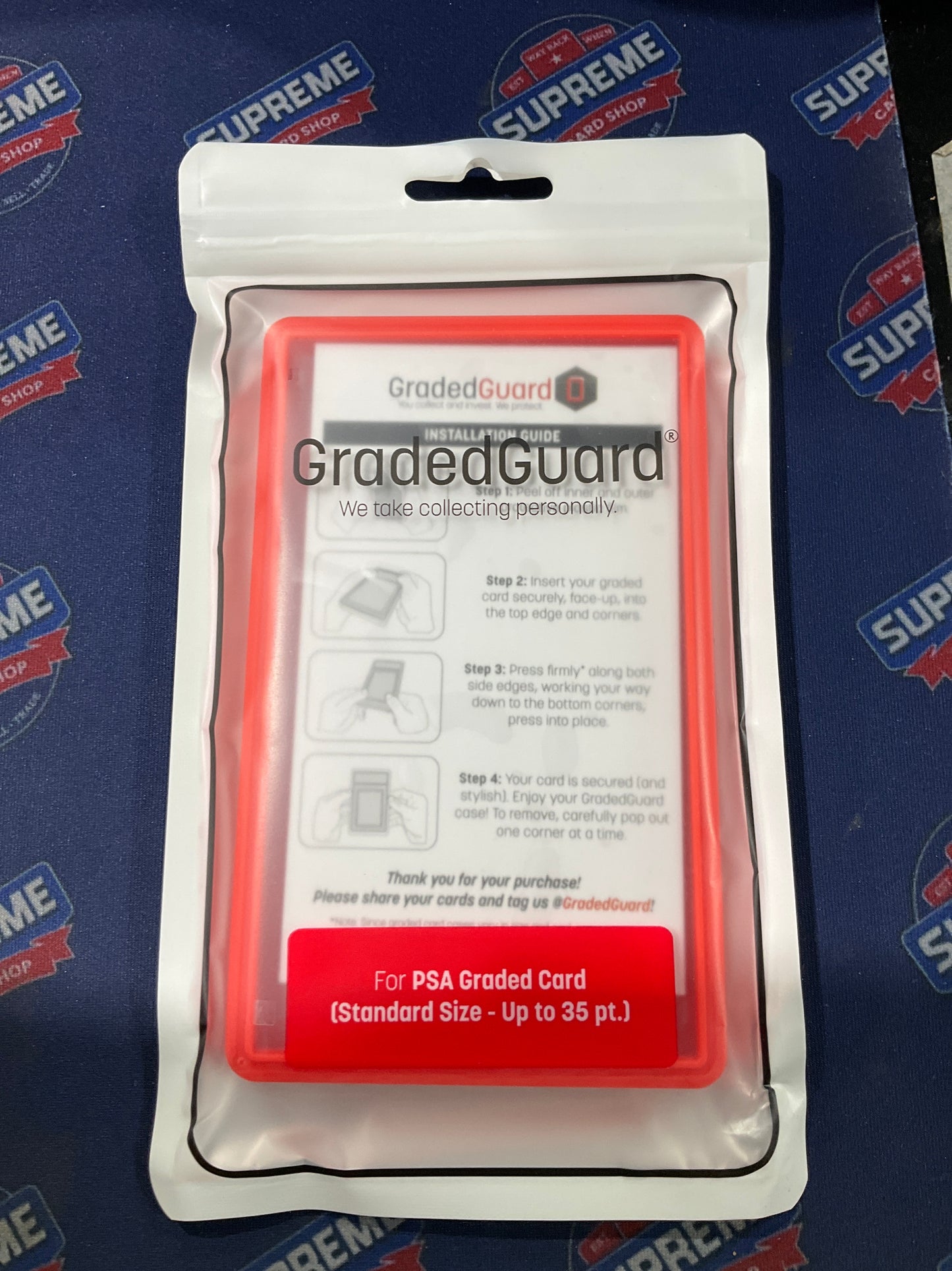 Graded Guard PSA Red
