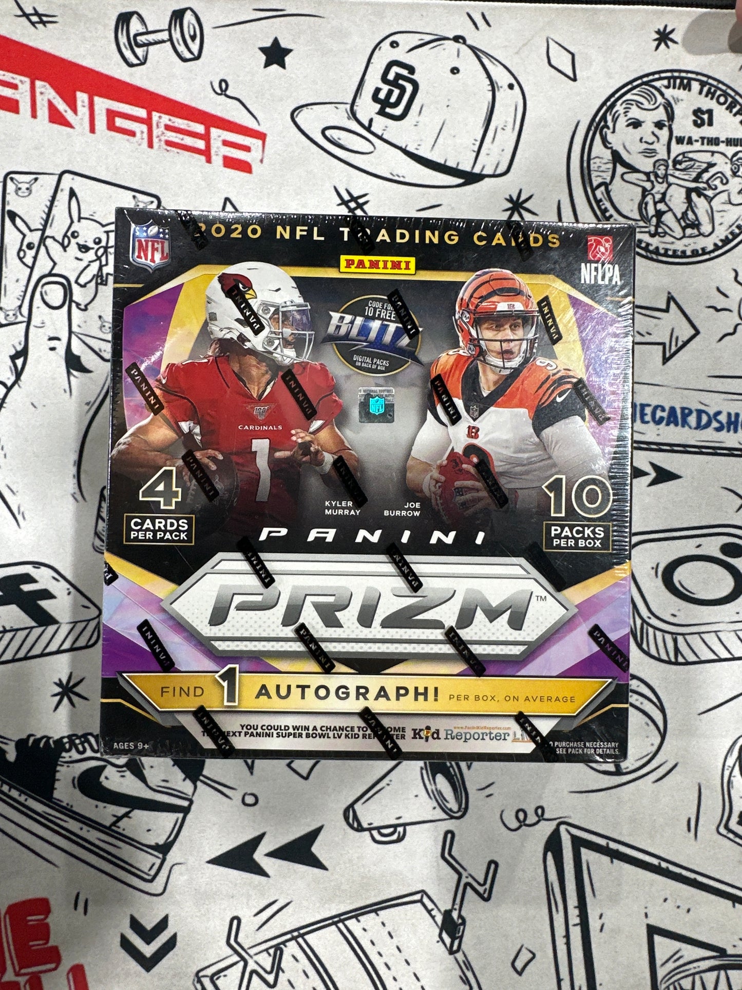 2020 Prizm NFL Fanatics Mega Box