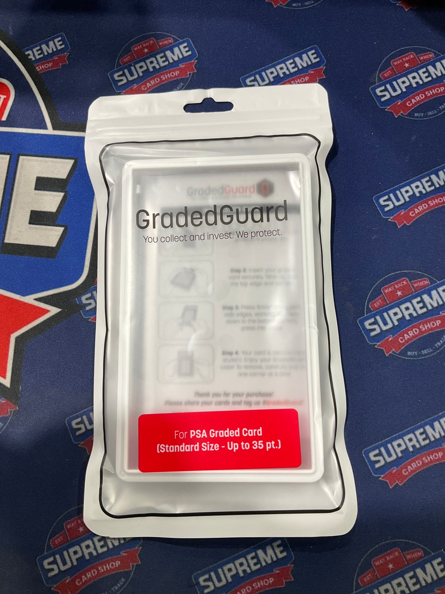Graded Guard PSA White