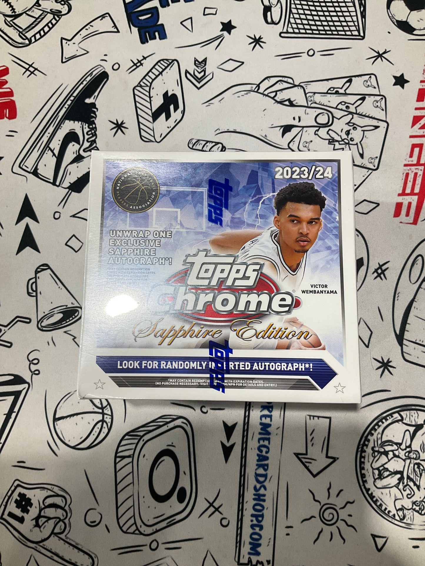 2023/24 NBA Topps Chrome Sapphire Hobby Box