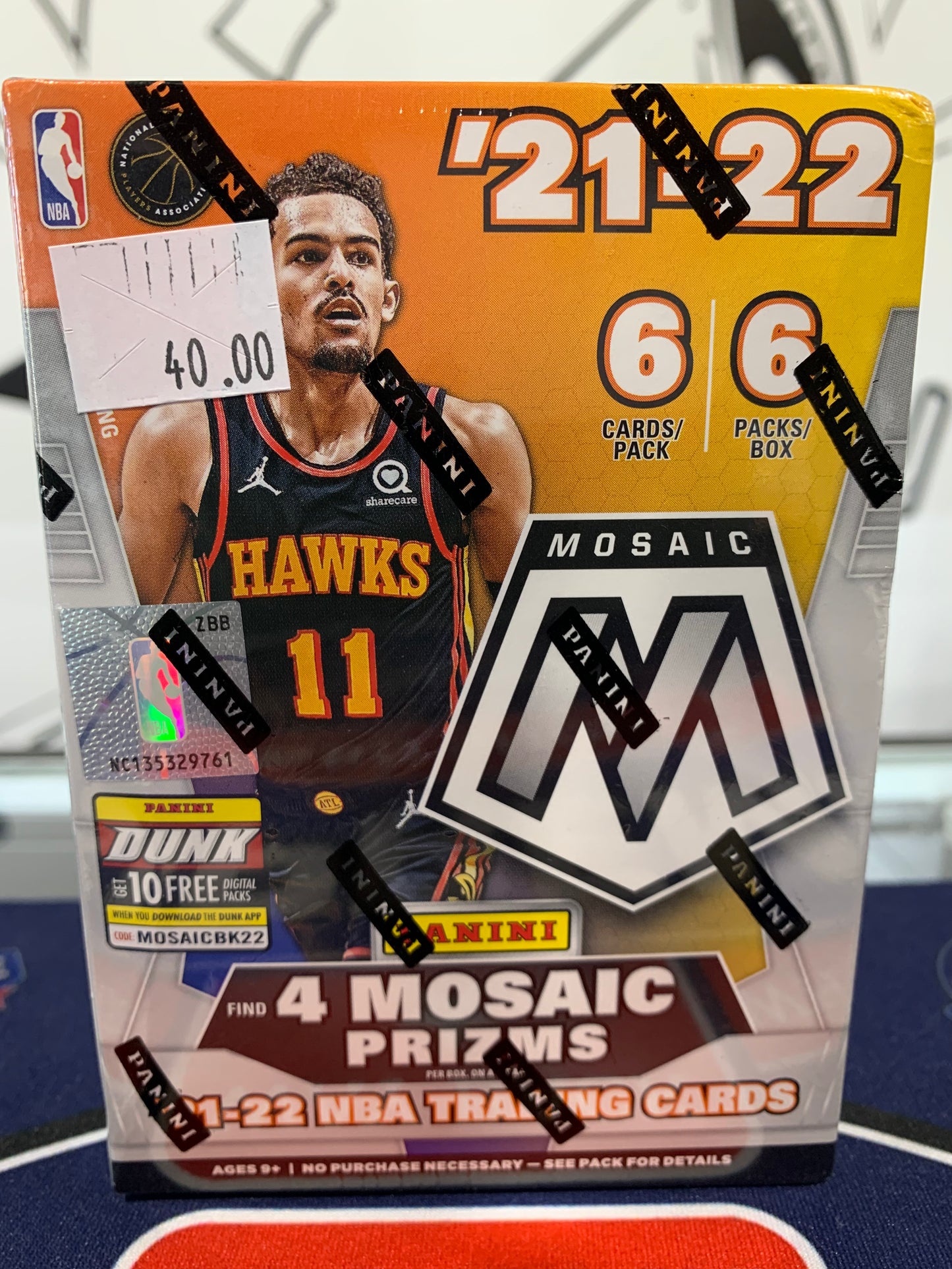 2021 Mosaic NBA Blaster Box