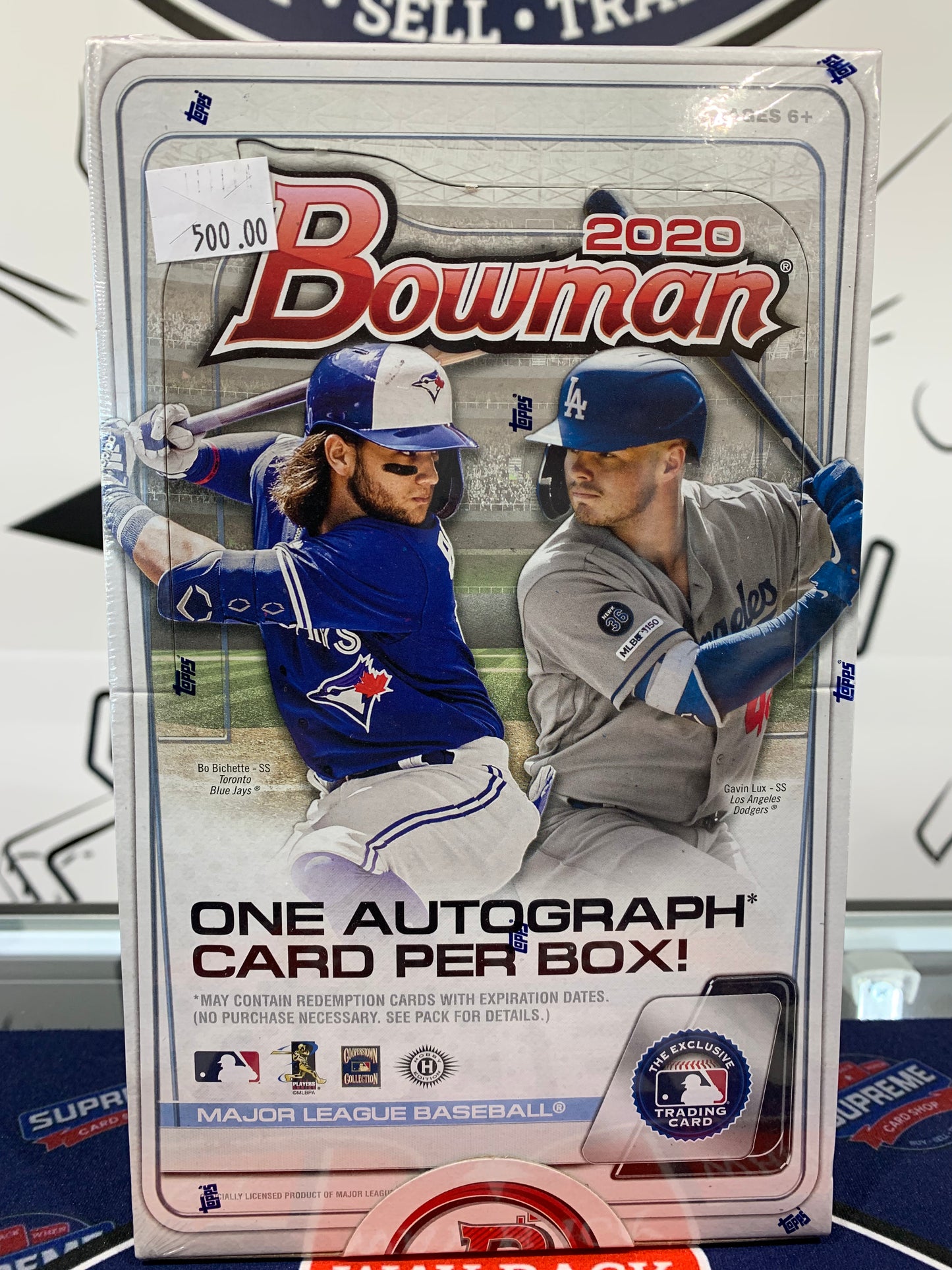 2020 MLB Bowman Hobby Box