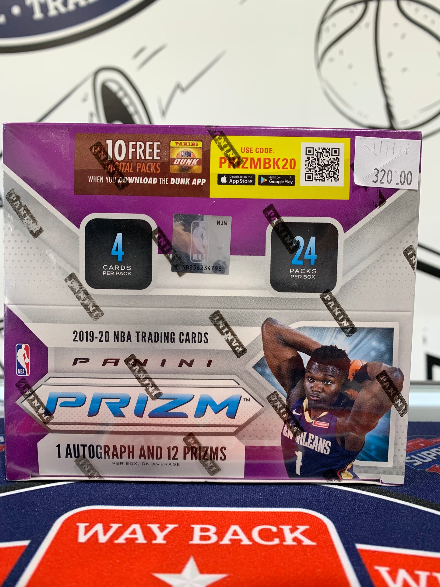 2019 NBA Prizm Retail Box