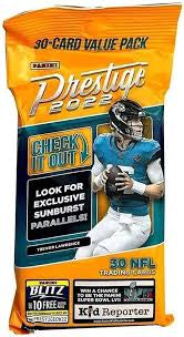 2022 Prestige NFL Cello Pack