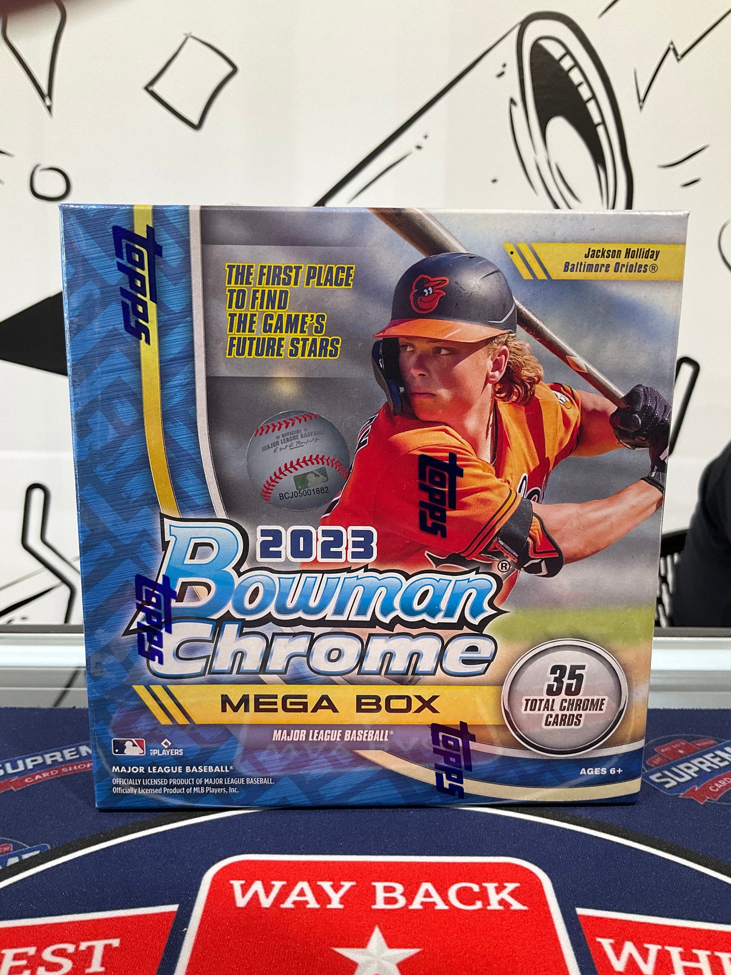 2023 Bowman Chrome Baseball Mega Box