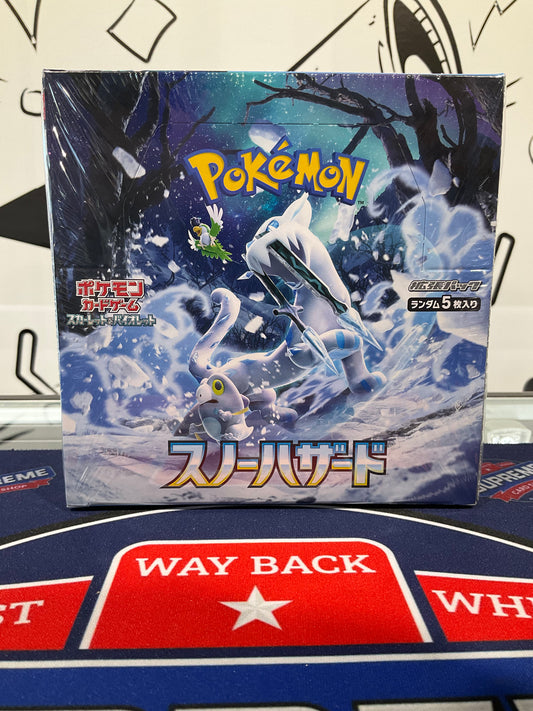 Pokémon Snow Hazard Japanese Booster Box