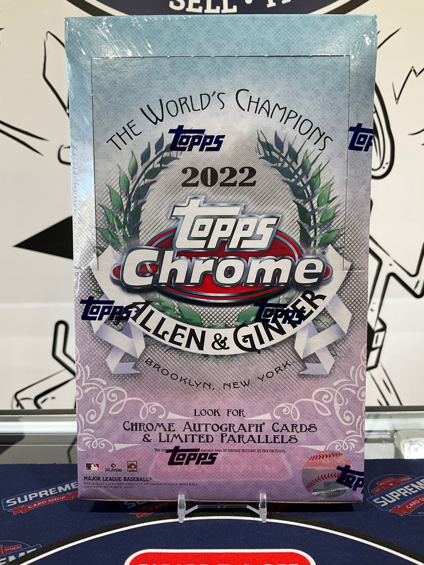2022 MLB Topps Chrome Allen and Ginter Hobby Box