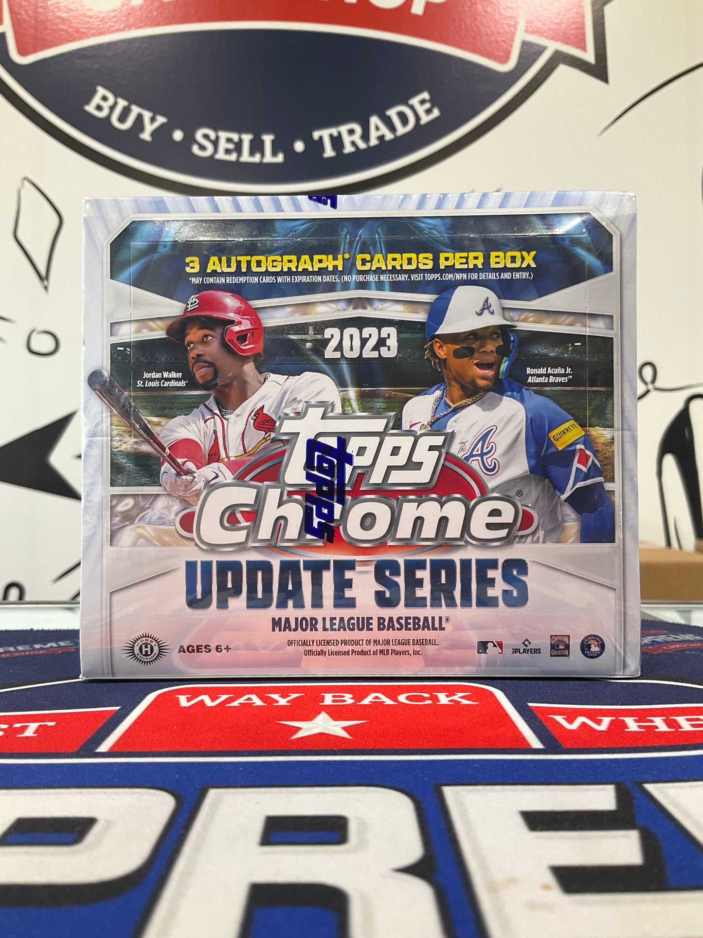 2023 Topps Chrome Update MLB Jumbo