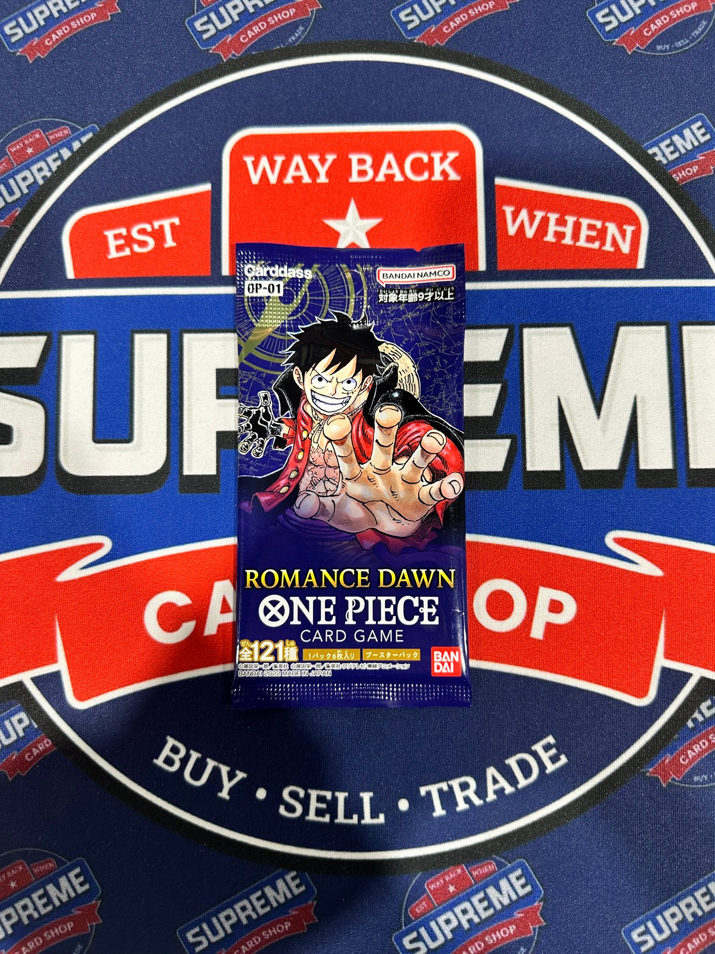 One Piece OP 01 Japanese Pack