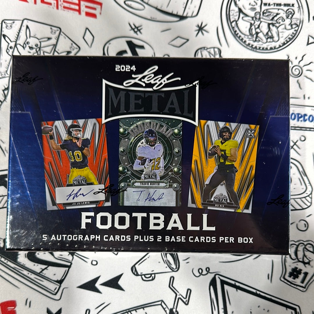 2024 Leaf Metal Football Hobby Box