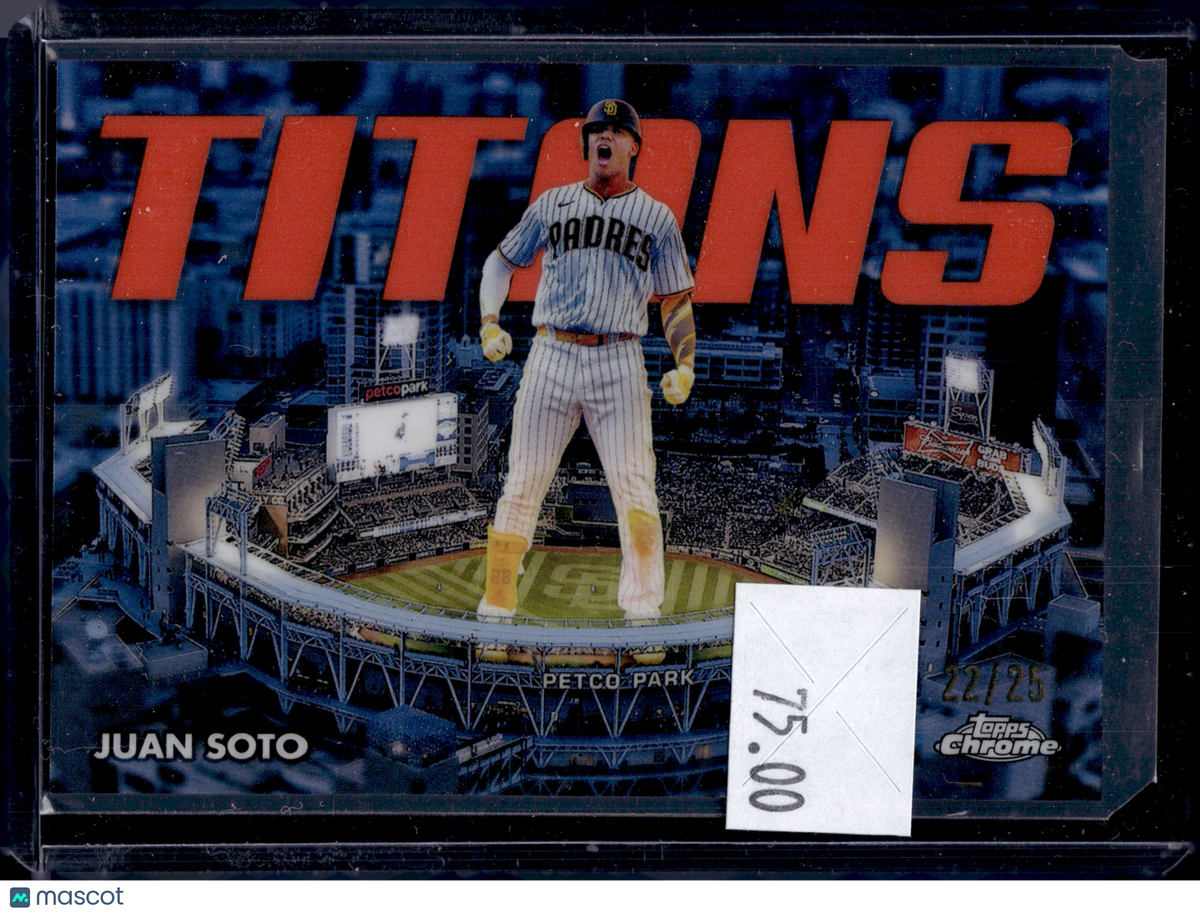 2023 Topps Chrome Titans Juan Soto #CT-6 /25