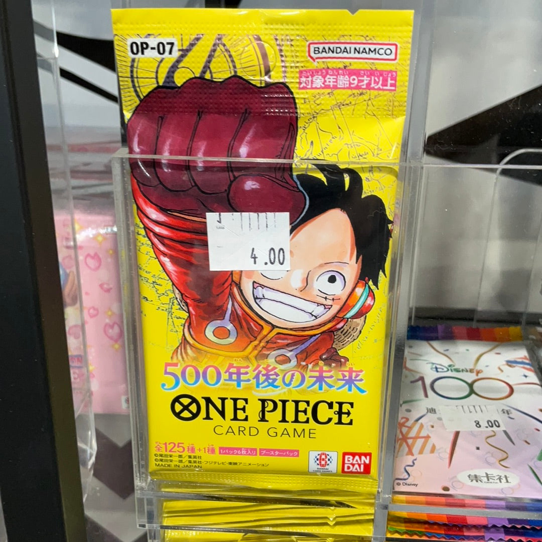 One Piece OP 07 Japanese Pack