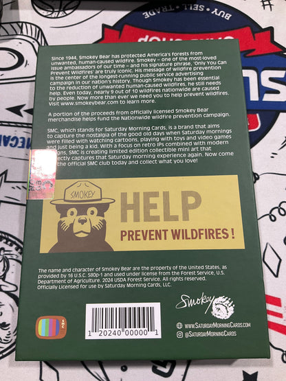 Saturday Morning Cards Smokey The Bear