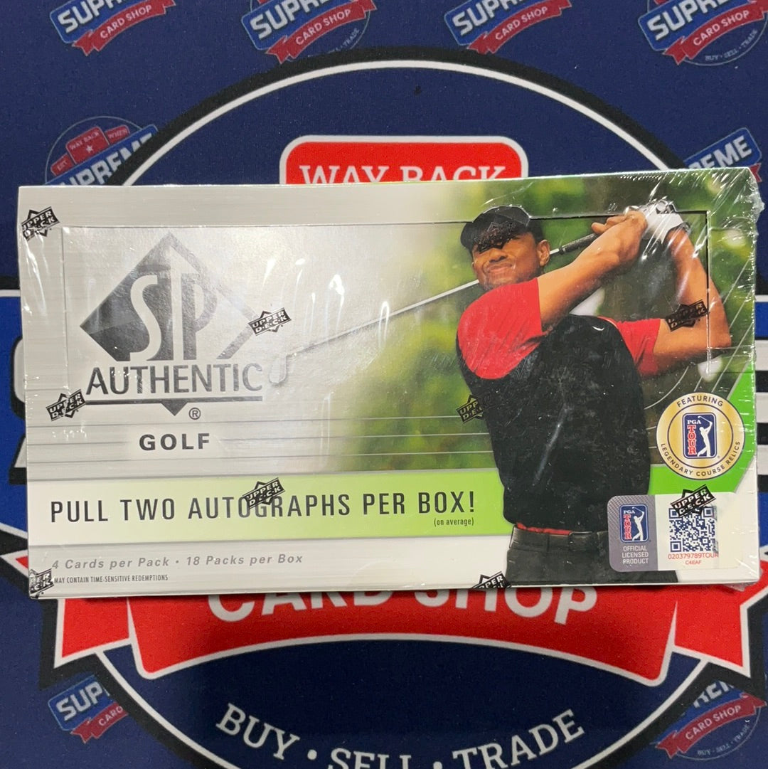 2021 SP Authentic Golf Hobby Box