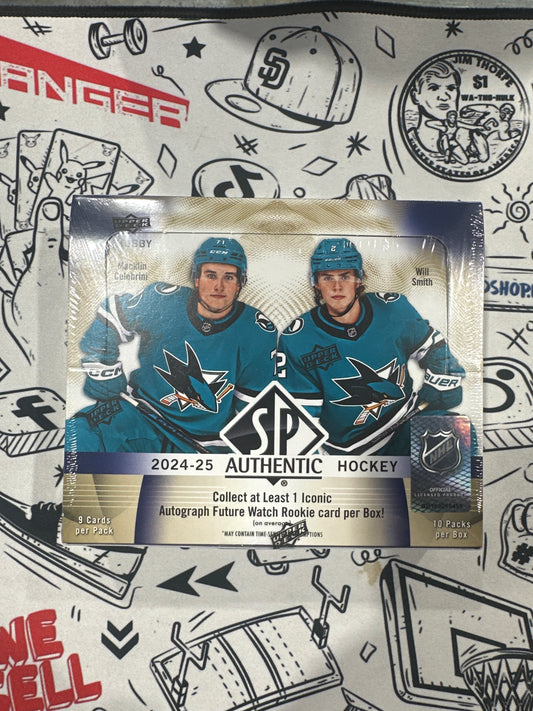2024-25 UD Hockey SP Authentic Hobby Box