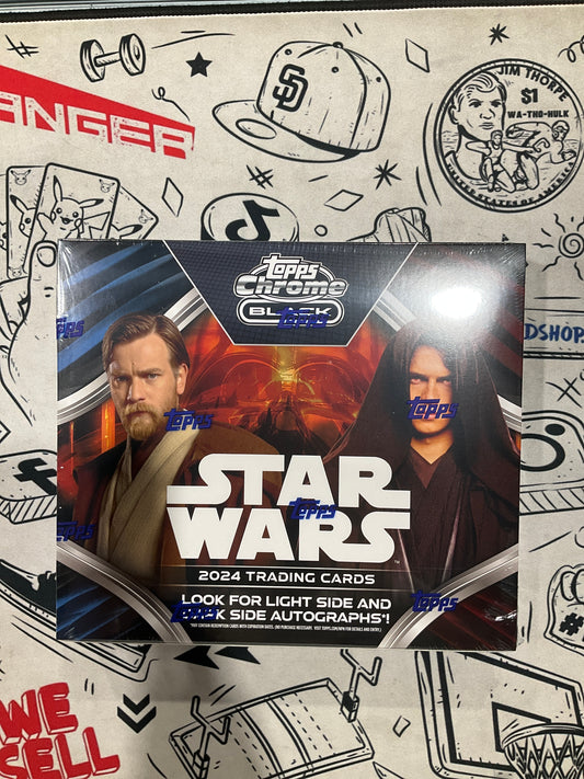2024 Topps Chrome Black Star Wars Hobby Box