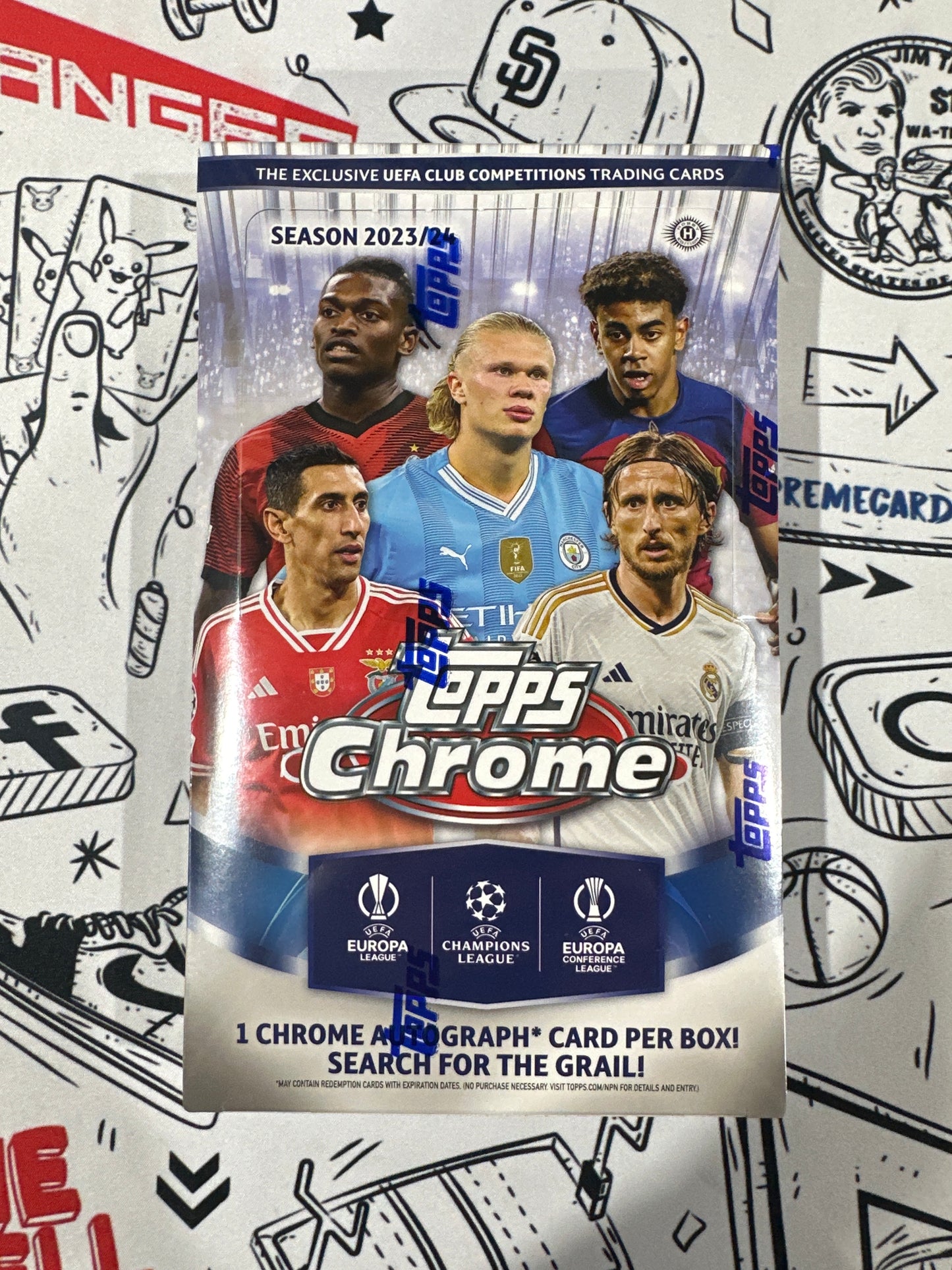 2023/24 Topps Chrome UEFA Hobby Box