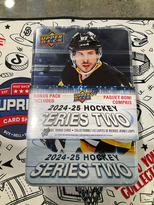 24-25 NHL Upper Deck Series 2 Hobby Tin