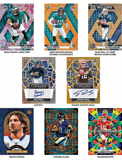 2025 Panini Mosaic NFL Fooball Booster Box