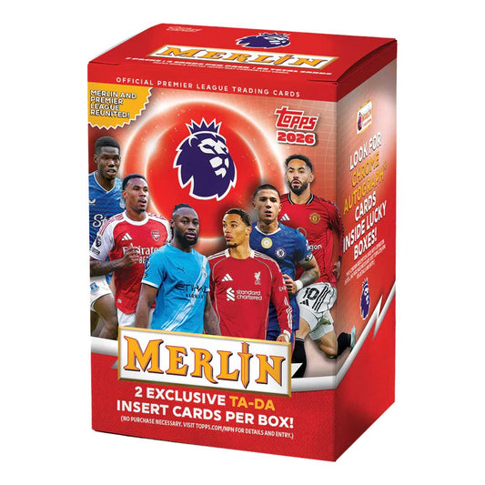 2025-26 Topps Merlin English Premier League Soccer Blaster Box