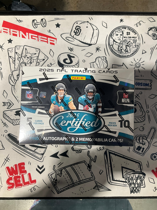 2025 Panini Certified NFL Hobby