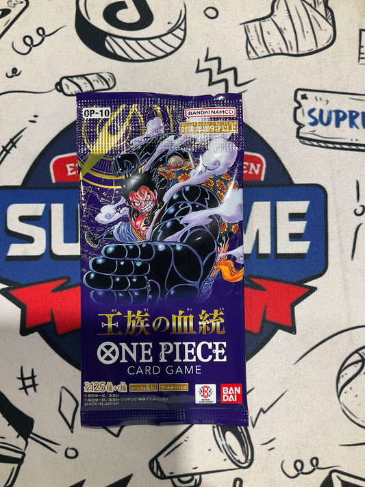One Piece OP-10 Japanese Packs