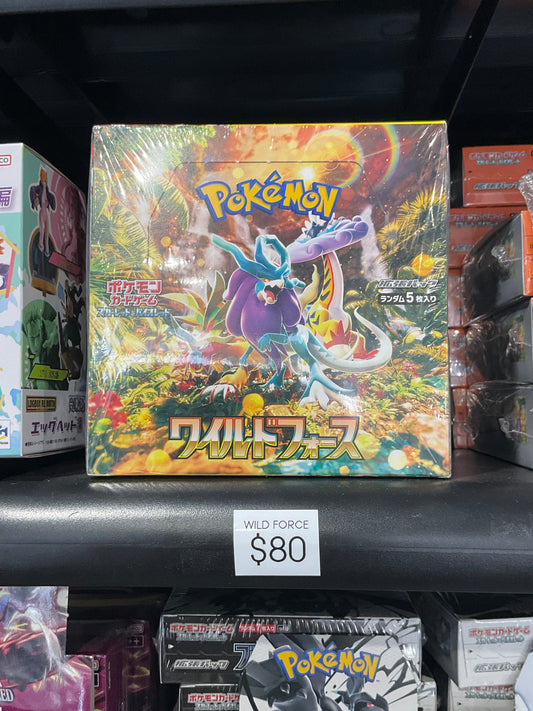 Pokémon Wild Force Booster Box