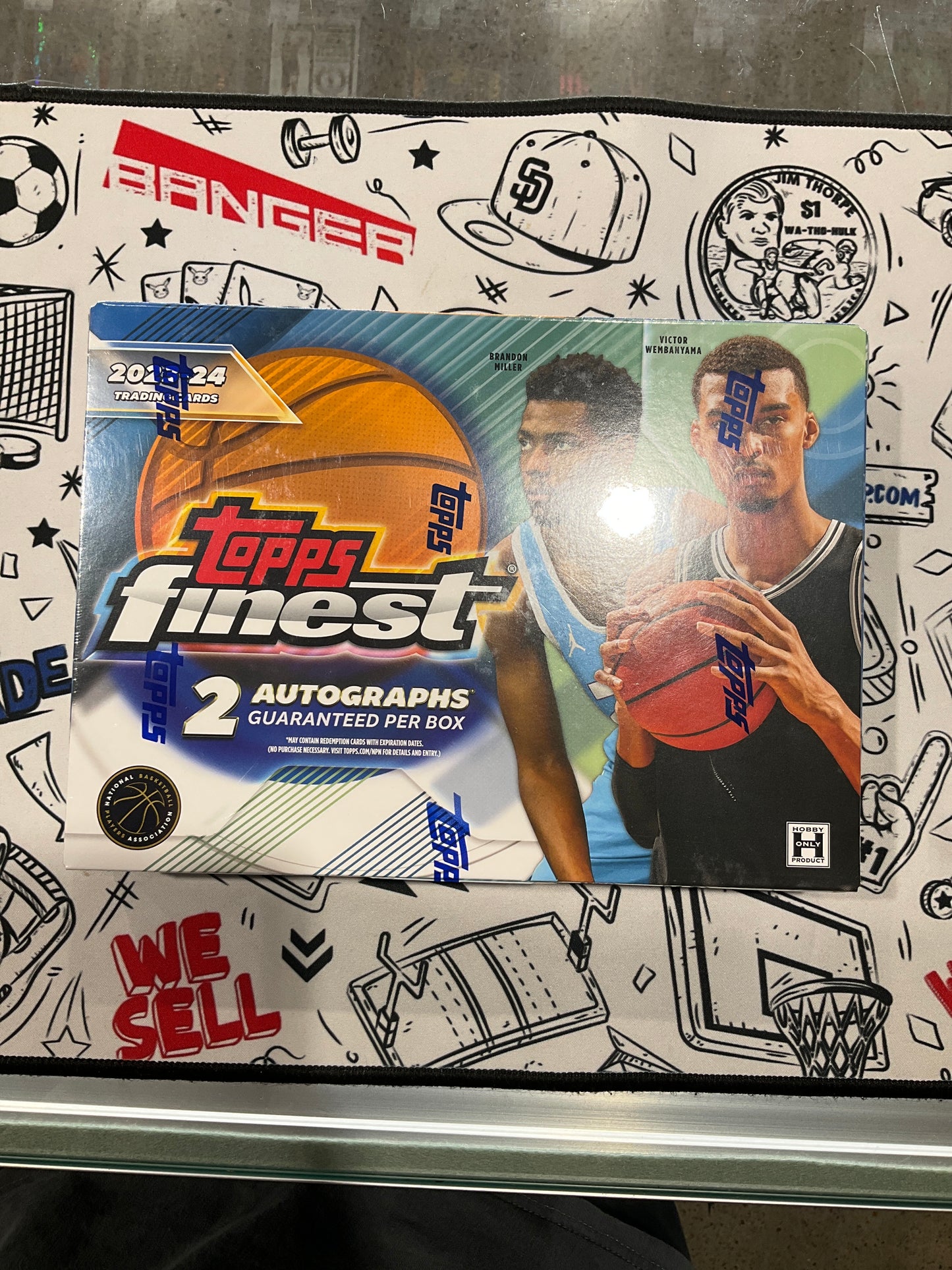 2023-24 NBA Topps Finest Hobby Box