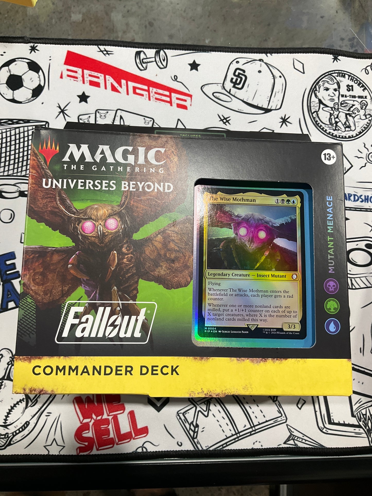 MTG Fallout Mutant Menace Commander Deck