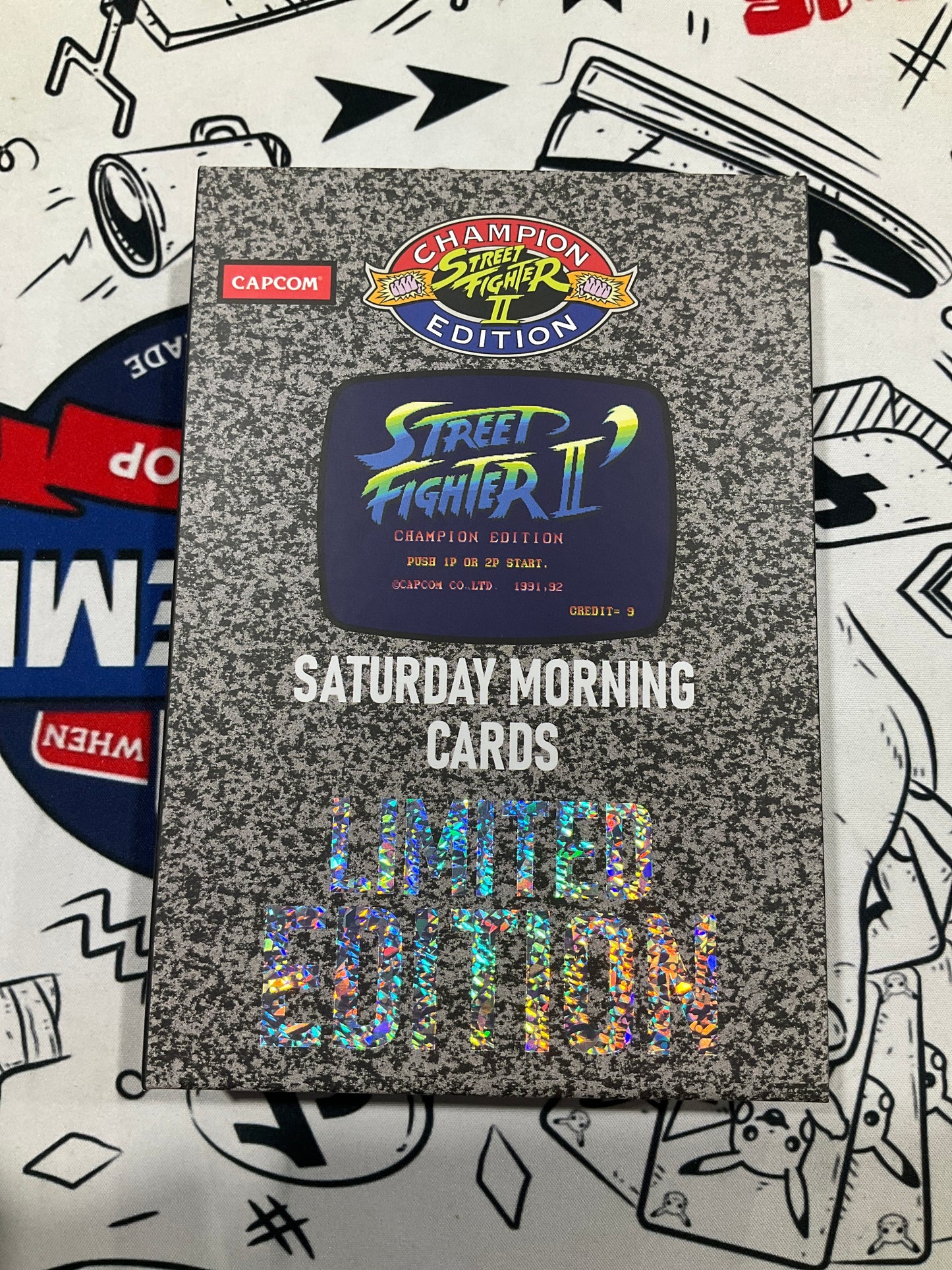 Saturday Morning Cards Street Fighter II Single