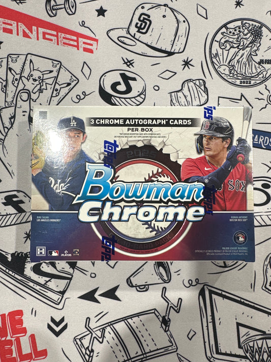 2025 Bowman Chrome Breakers Delight Hobby Box