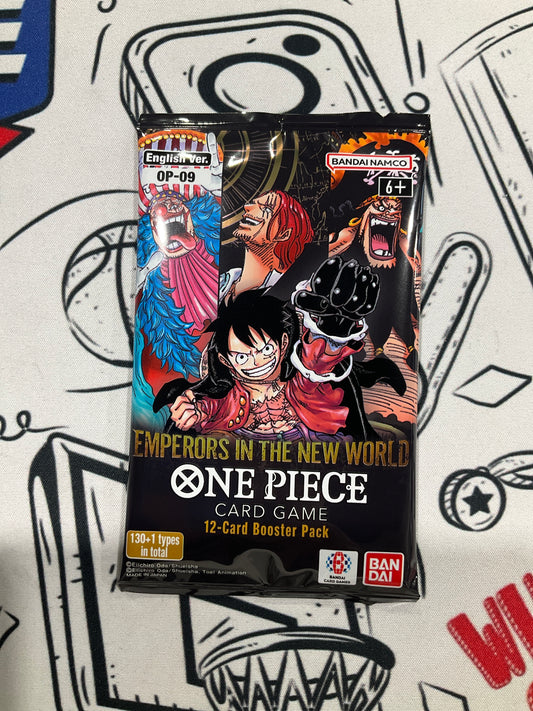 One Piece OP 09 English Booster Pack