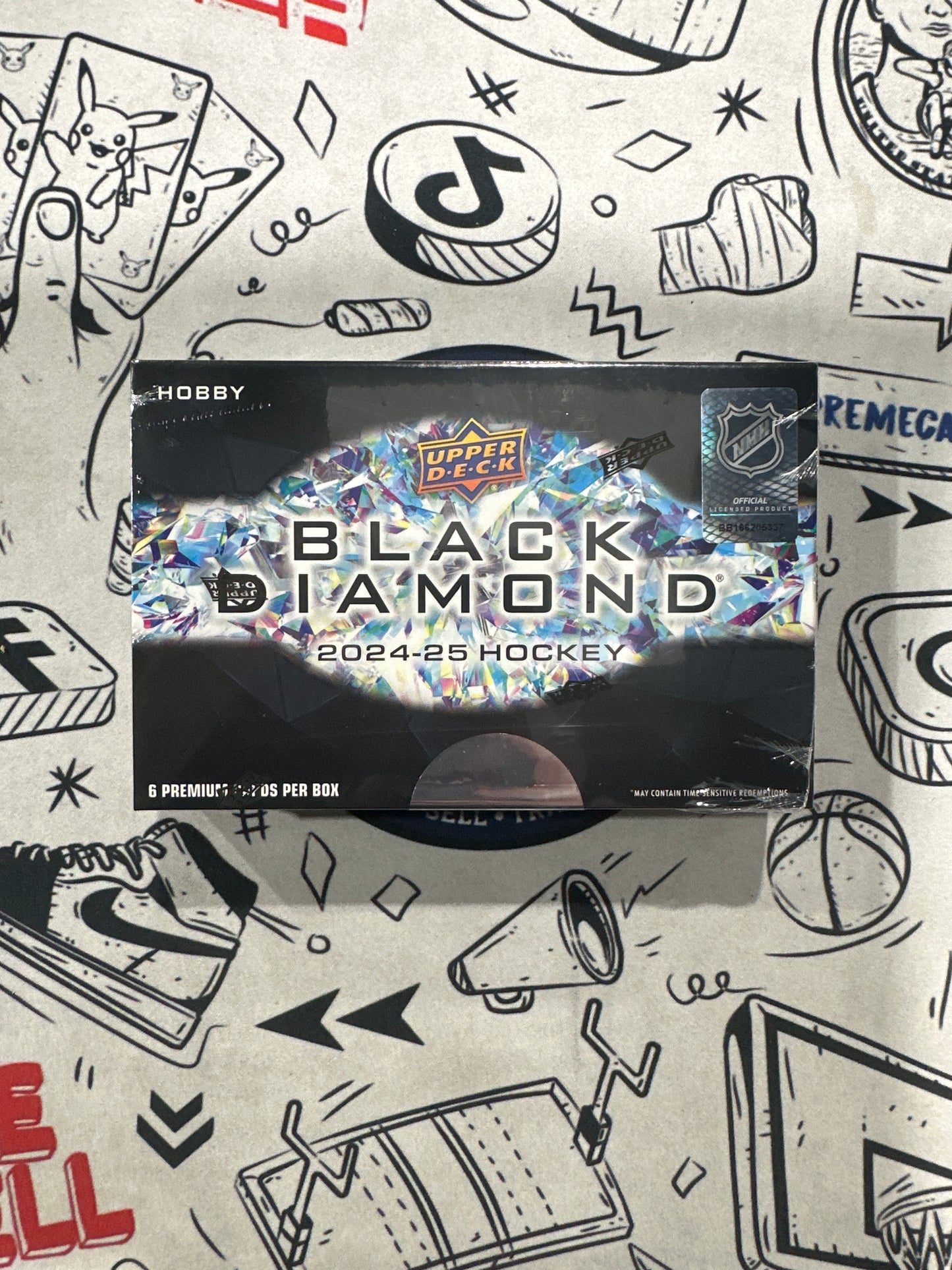 2024 UD Black Diamond Hockey Hobby Box