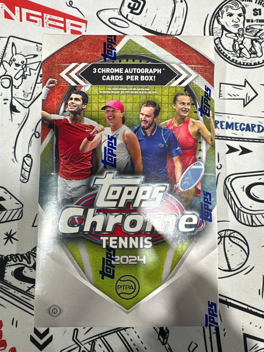 2024 Topps Chrome Tennis Hobby Box