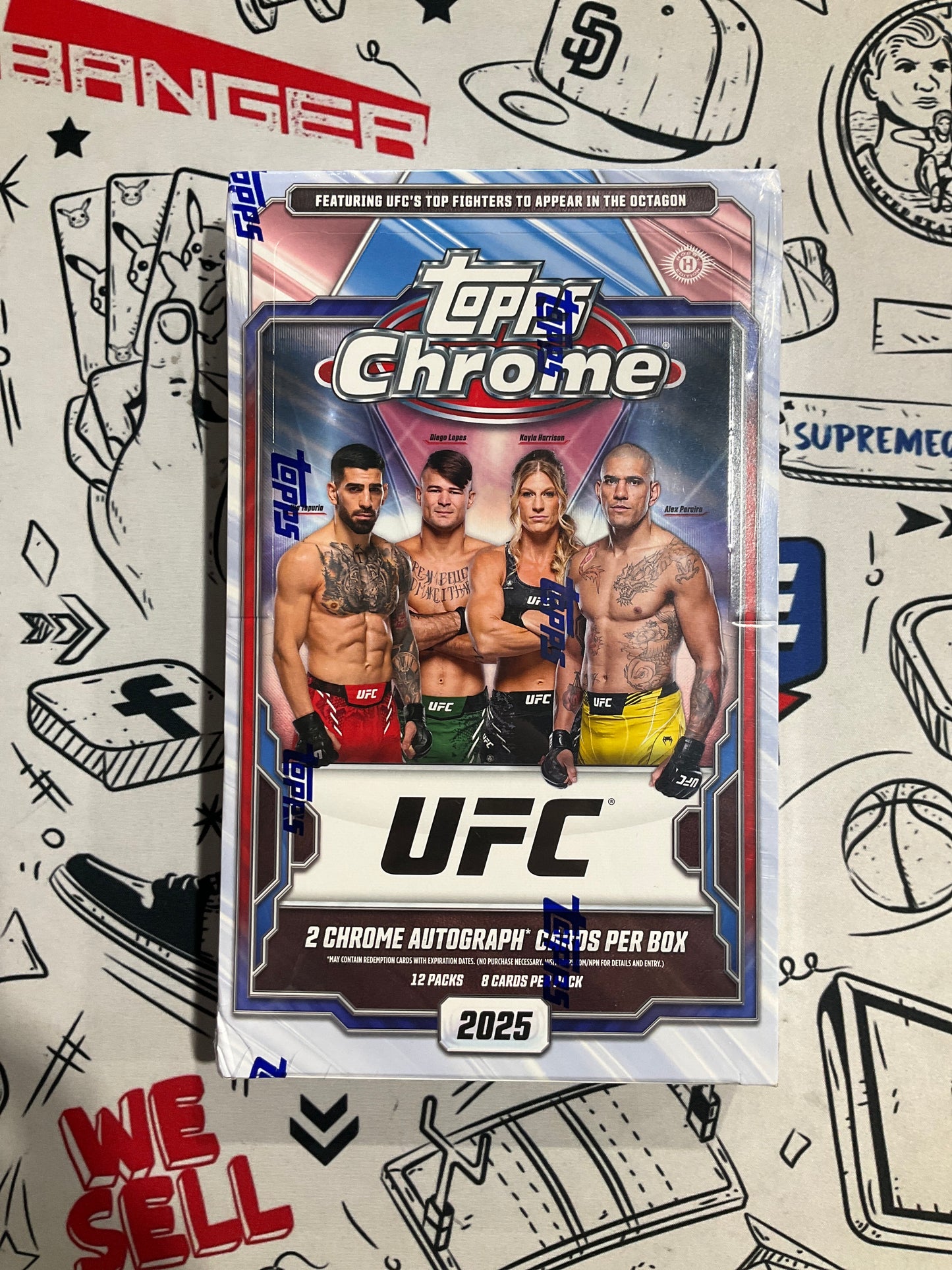 2025 Topps Chrome UFC Hobby Box