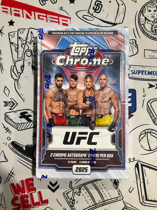 2025 Topps Chrome UFC Hobby Box