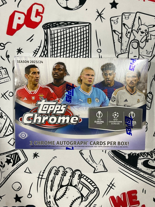 2023 Topps Chrome UEFA HTA Box