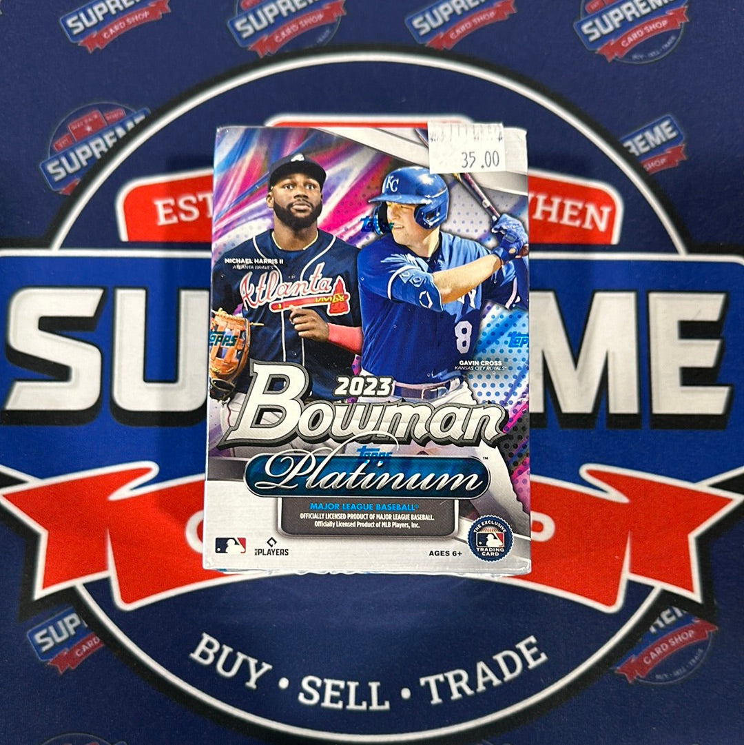 2023 Bowman Platinum Blaster