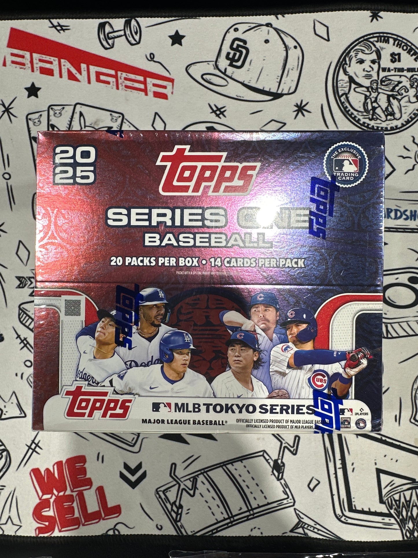 2025 Topps Series 1 Tokyo Series Retail Box