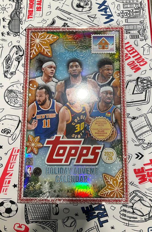 2025-26 Topps NBA Holiday Advent Calendar
