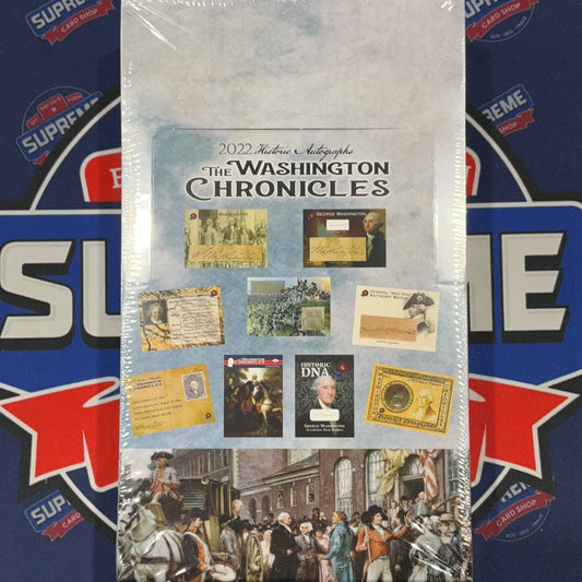 2022 Historic Autograph The Washington Chronicles