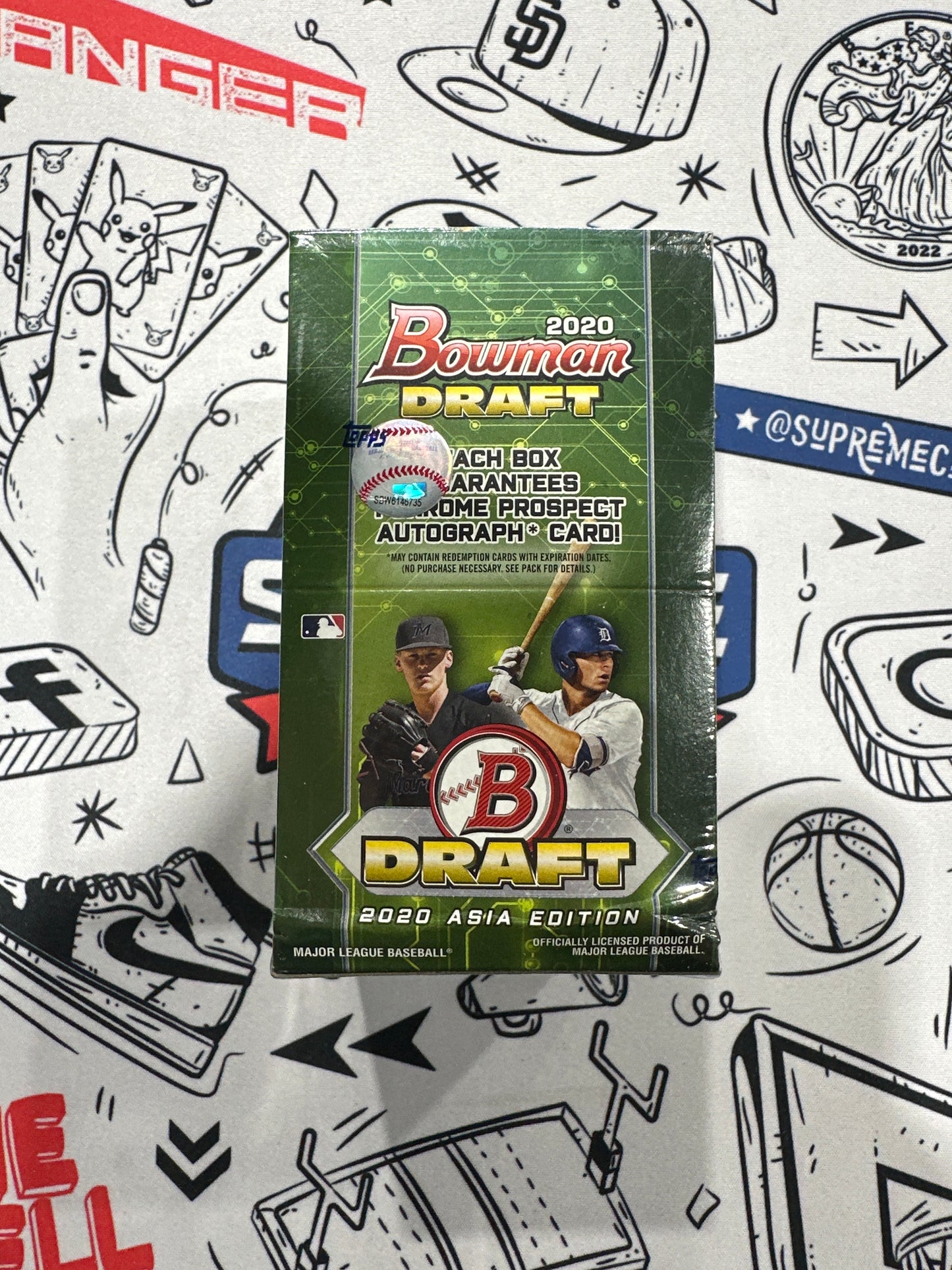2020 Bowman Draft MLB Asia Edition Hobby Box