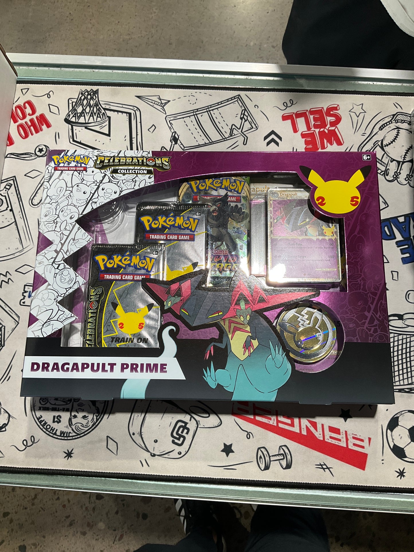 Pokemon Celebrations Dragapult Prime Box