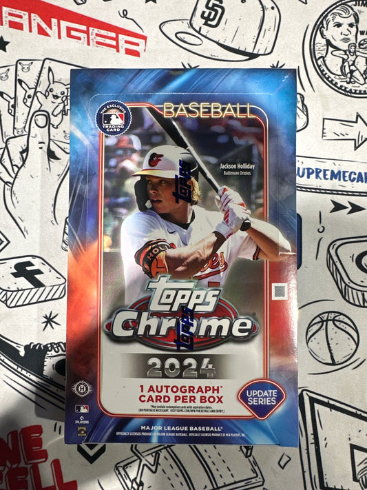 2024 Topps Chrome Update Hobby Box