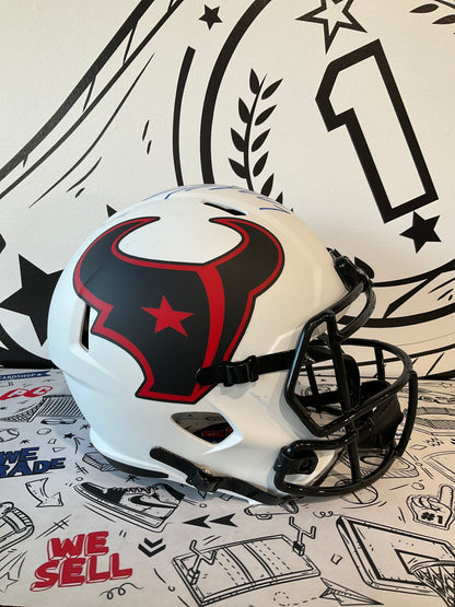 CJ Stroud Signed Helmet Fanatics COA