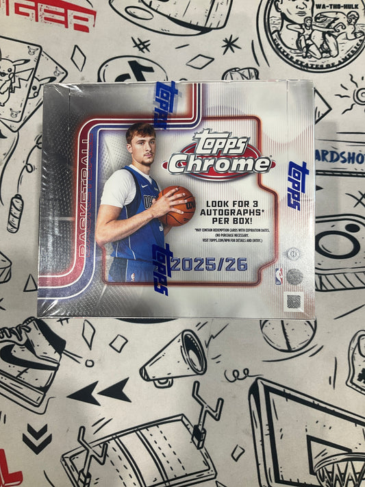 2025/26 Topps Chrome NBA Jumbo