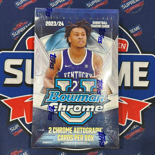 2023 Bowman Chrome U Basketball Hobby Box